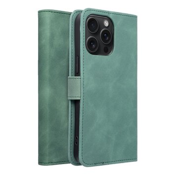 Kabura TENDER Book do IPHONE 15 Pro Max zielony