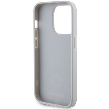 GUESS futera do IPHONE 15 Pro GUHCP15LPS4DGPS (Strass Metal Logo) srebrny