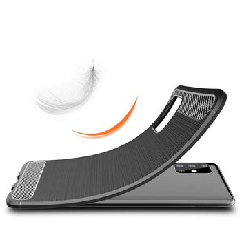 Futerał CARBON do SAMSUNG Galaxy A71 5G czarny