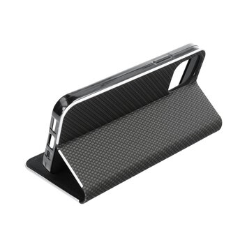 Kabura LUNA Book Carbon do SAMSUNG A05s czarny