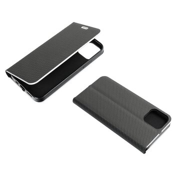 Kabura LUNA Book Carbon do SAMSUNG A05s czarny