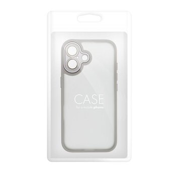 Futerał VARIETE do IPHONE 16 stalowy
