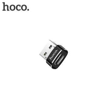 HOCO adapter OTG USB do Typ C UA6 czarny