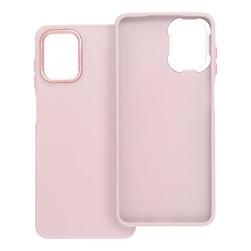 Futerał FRAME do SAMSUNG A12 / M12 pudrowy róż