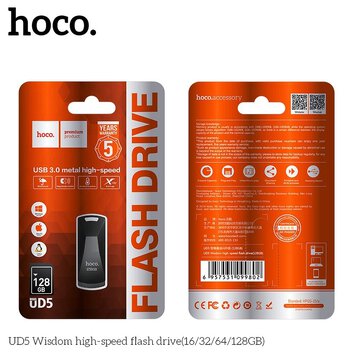 HOCO pendrive WISDOM High-Speed UD5 128GB USB3.0