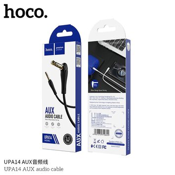 HOCO kabel AUX Audio Jack 3,5mm UPA14 czarny