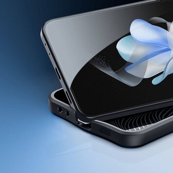 DUX DUCIS futera AIMO do SAMSUNG Z Flip5 5G czarny