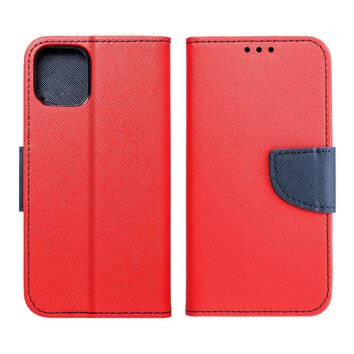 Kabura Fancy Book do  SAMSUNG A52 LTE / A52 5G / A52S czerwony / granatowy