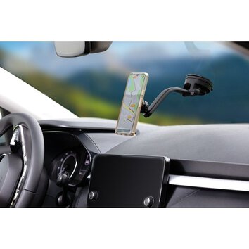 FORCELL F-Grip MagLuxe uchwyt samochodowy do szyby/deski/kratki magnetyczny czarny