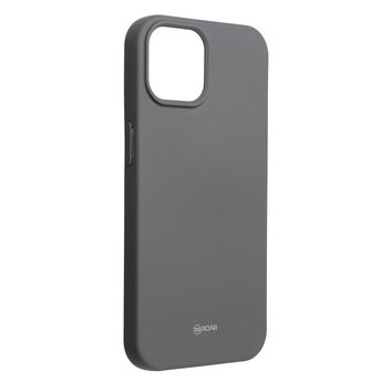 Futera Roar Colorful Jelly Case - do iPhone 15 Szary