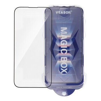 Szko Hartowane 6D Pro Veason Easy-Install Glass - do Iphone 11 Pro czarny