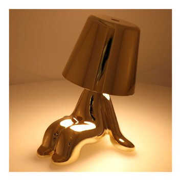Lampka nocna GOLD MAN Art Deco siedzcy (wzr 6) MLTL
