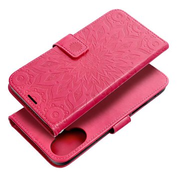 Kabura MEZZO Book do IPHONE 16 Plus mandala magenta