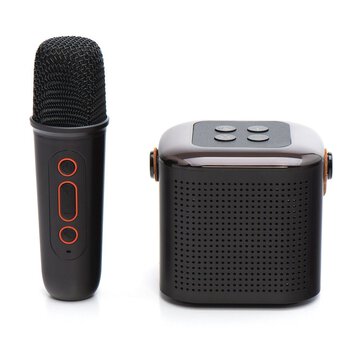 Gonik bluetooth LED z mikrofonem Y1 czarny
