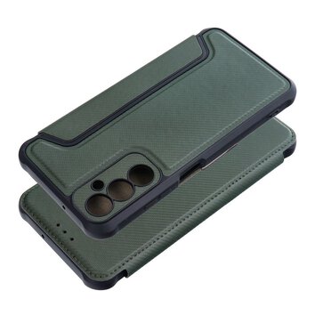 Kabura RAZOR Book do SAMSUNG A05s ciemnozielony
