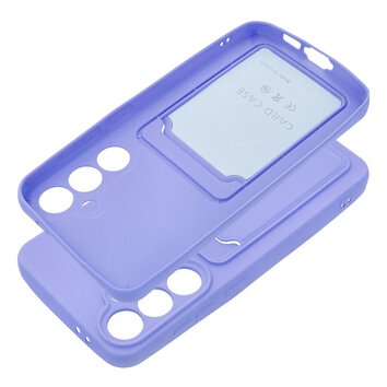 Futerał CARD CASE do SAMSUNG S24 FE fioletowy