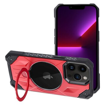 Futera Armor Mag Cover kompatybilny z MagSafe do IPHONE 13 PRO czerwony