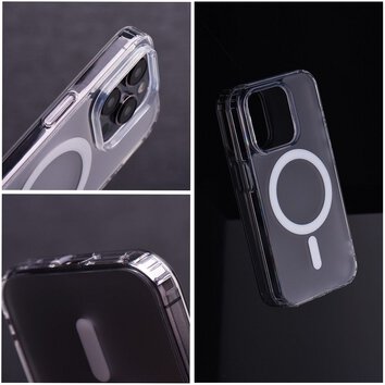 Futera Frost Mag Cover kompatybilny z MagSafe do IPHONE 14 PRO MAX transparent