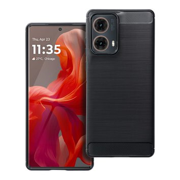 Futerał CARBON do MOTOROLA G85 5G czarny