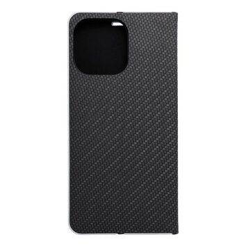Kabura LUNA Book Carbon do IPHONE 16 Pro Max czarny