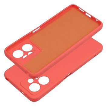 Futera SILICONE do XIAOMI Redmi NOTE 12 4G brzoskwiniowy