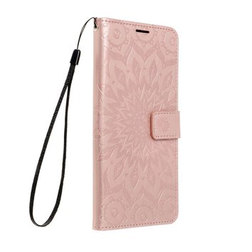 Kabura MEZZO Book do SAMSUNG A22 5G mandala złoty róż