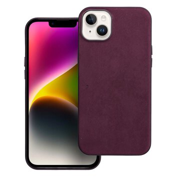 Woven Mag Cover kompatybilne z MagSafe do IPHONE 14 PLUS burgundowy