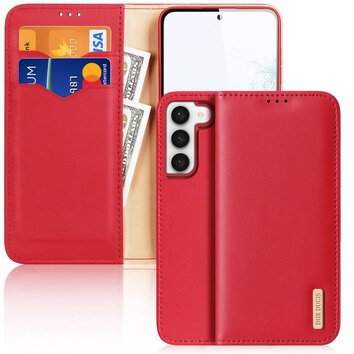 DUX DUCIS kabura HIVO do SAMSUNG S23 Plus czerwona