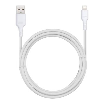 Kabel Blue Star ze zczem USB A do iPhone Lightning 2.4A - biay