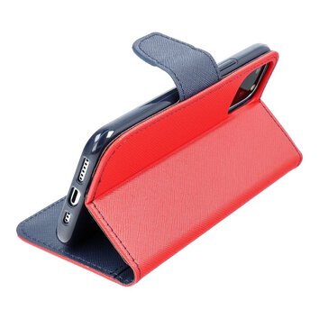 Kabura Fancy Book do  SAMSUNG A52 LTE / A52 5G / A52S czerwony / granatowy