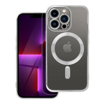 Futera Electro Mag Cover kompatybilny z MagSafe do IPHONE 13 PRO srebrny