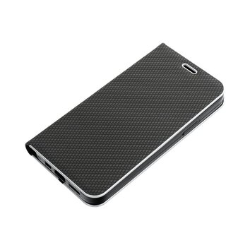 Kabura LUNA Book Carbon do IPHONE 14 Pro czarny