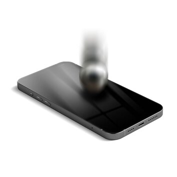 Forcell Flexible 5D - szkło hybrydowe do iPhone 13 Pro Max/14 Plus czarny