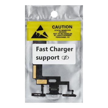 Taśma ładowania USB do IPHONE XR czarna (demotaż)