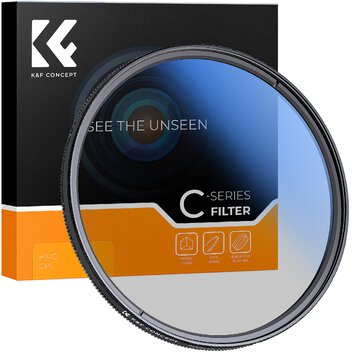 Filtr polaryzacyjny kołowy K&F Concept Nano-C HMC CPL - 52 mm