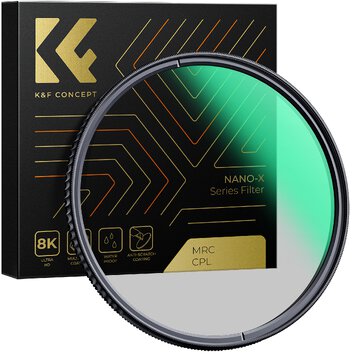 Filtr polaryzacyjny kołowy K&F Concept Nano-X MRC CPL - 52 mm