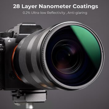 Filtr polaryzacyjny kołowy K&F Concept Nano-X MRC CPL - 55 mm