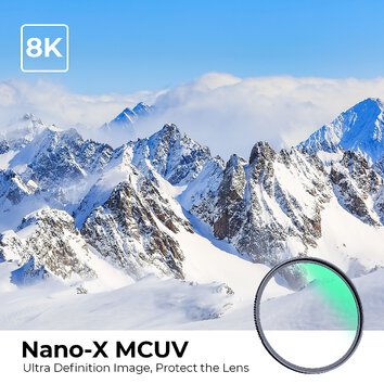 Filtr UV K&F Concept Nano-X MRC UV - 55 mm