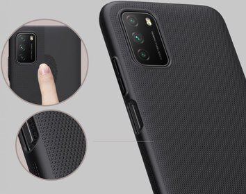 NILLKIN FROSTED SHIELD XIAOMI POCO M3 BLACK