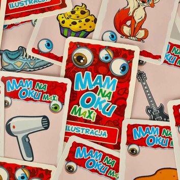 Gra edukacyjna dla dzieci Mam na oku Maxi 3+ MULTIGRA Gra edukacyjna dla dzieci Mam na oku Maxi 3+ MULTIGRA