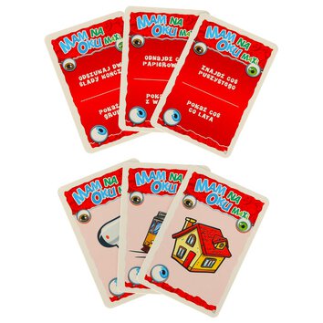 Gra edukacyjna dla dzieci Mam na oku Maxi 3+ MULTIGRA Gra edukacyjna dla dzieci Mam na oku Maxi 3+ MULTIGRA