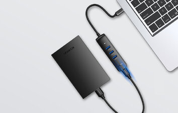 Hub USB 3.0 4-portowy 4x USB 3.0 UGREEN CM416