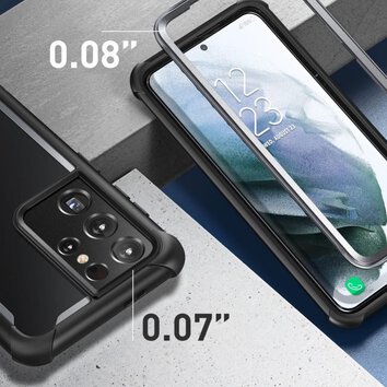 SUPCASE IBLSN ARES GALAXY S21 ULTRA BLACK