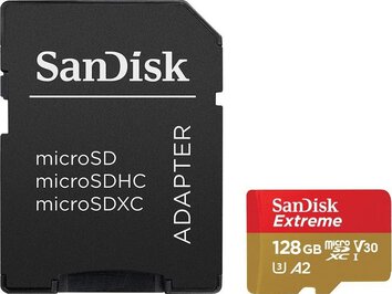 Karta pamięci SanDisk microSDXC Extreme 128GB 4K 3D