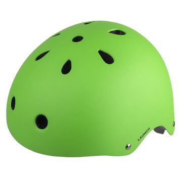 KASK BMX L 58-61 ZIELONY MAT