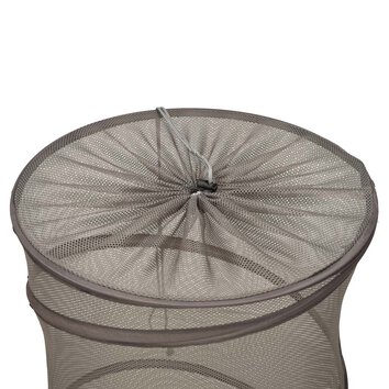 Kosz na ubrania pranie składany wiszący siatkowy na zabawki przenośny organizer