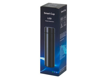 Kubek termiczny termos smart LED 500ml złoty