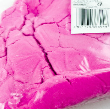 Piasek kinetyczny 1kg w woreczku  różowy