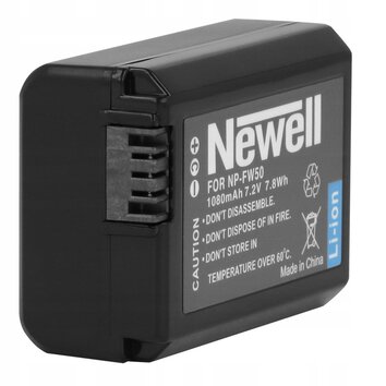 Ładowarka LCD + 2x bateria Newell NP-FW50 do Sony