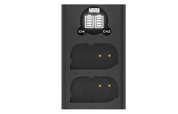 Ładowarka dwukanałowa Newell DL-USB-C do akumulatorów DMW-BLK22 do Panasonic